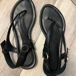 Tory Burch black sandals
